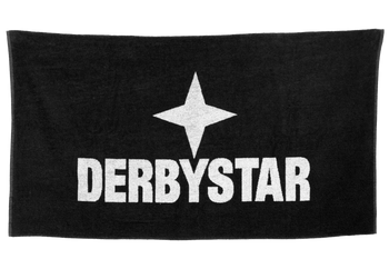 DERBYSTAR Duschtuch Promo v24 (schwarz/weiss)