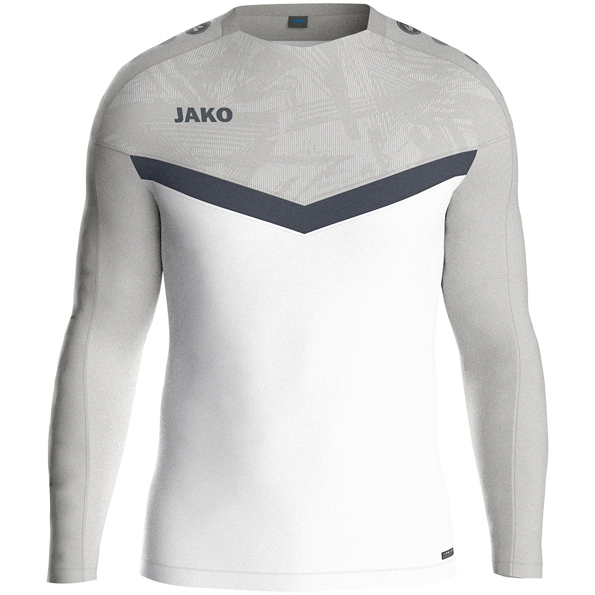 JAKO Sweat Iconic (weiß/soft grey/anthra light)