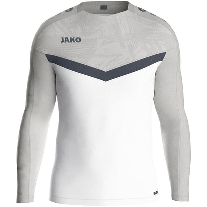 JAKO Sweat Iconic (weiß/soft grey/anthra light)