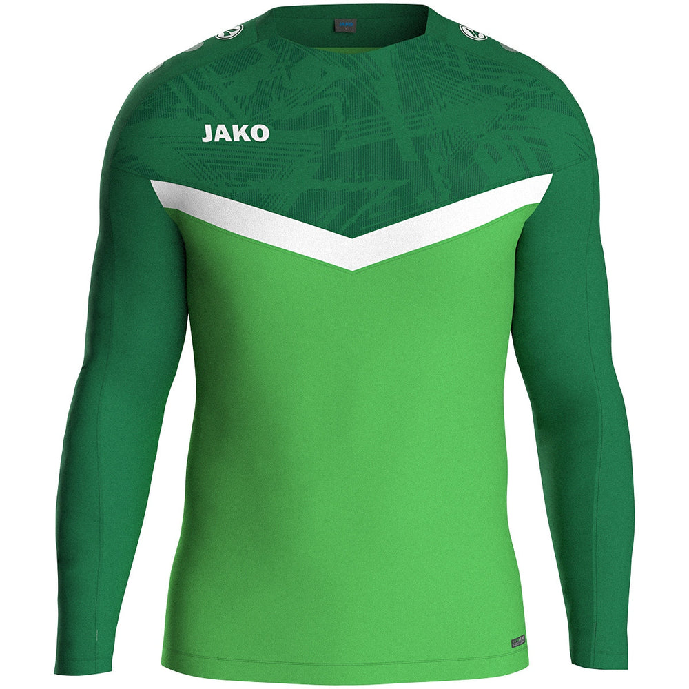 JAKO Sweat Iconic Kinder Grün