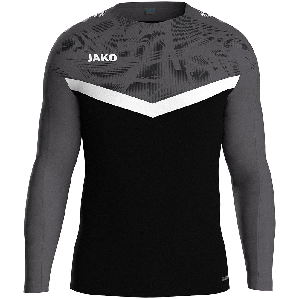 JAKO Sweat Iconic (schwarz/anthrazit)