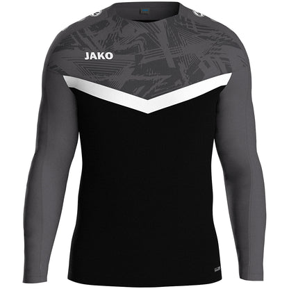 JAKO Sweat Iconic (schwarz/anthrazit)