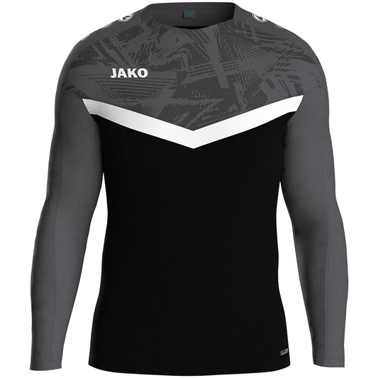 JAKO Sweat Iconic (schwarz/anthrazit)