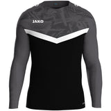 JAKO Sweat Iconic Kinder Schwarz