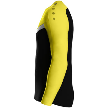 JAKO Sweat Iconic (schwarz/soft yellow)