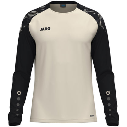 JAKO Longsleeve Sonic (off white/schwarz)