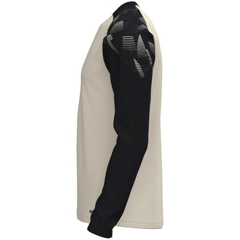 JAKO Longsleeve Sonic (off white/schwarz)