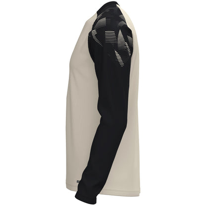 JAKO Longsleeve Sonic (off white/schwarz)