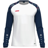 JAKO Longsleeve Sonic (weiß/marine/rot)