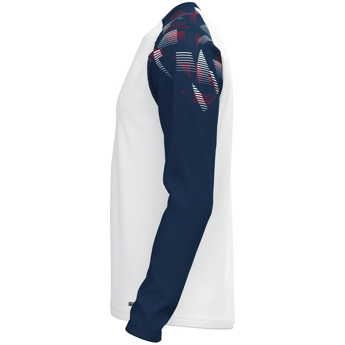 JAKO Longsleeve Sonic (weiß/marine/rot)