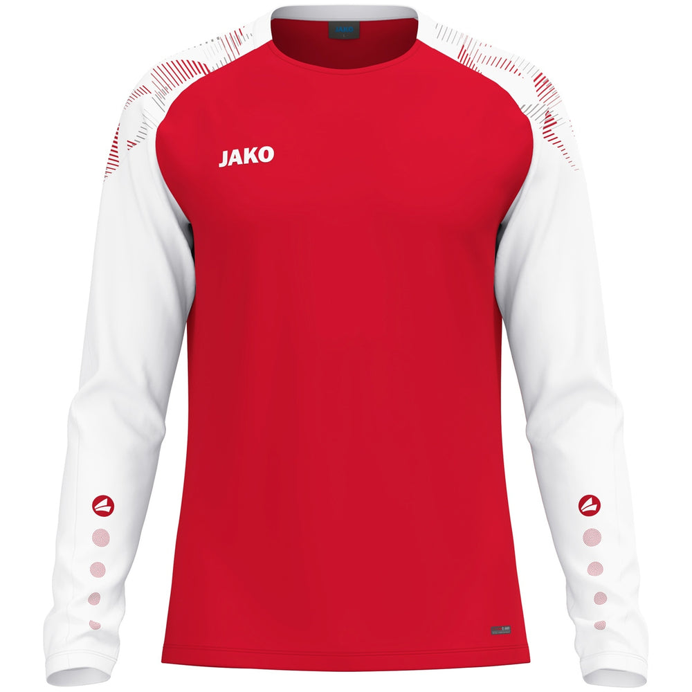 JAKO Longsleeve Sonic (rot/weiß)