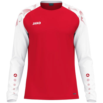 JAKO Longsleeve Sonic (rot/weiß)