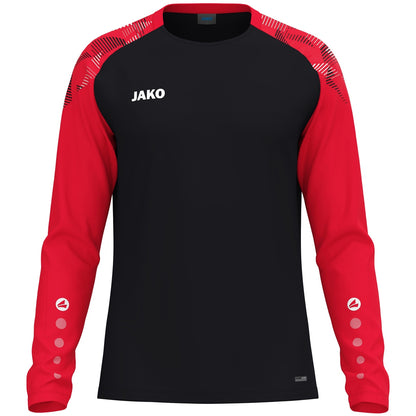 JAKO Longsleeve Sonic (schwarz/rot)