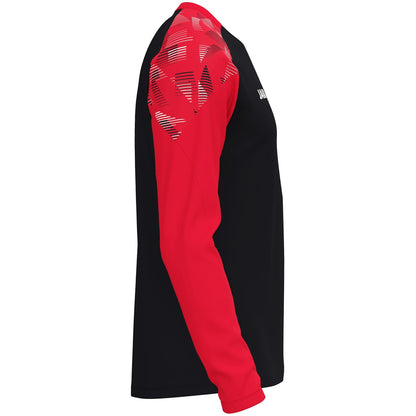 JAKO Longsleeve Sonic (schwarz/rot)