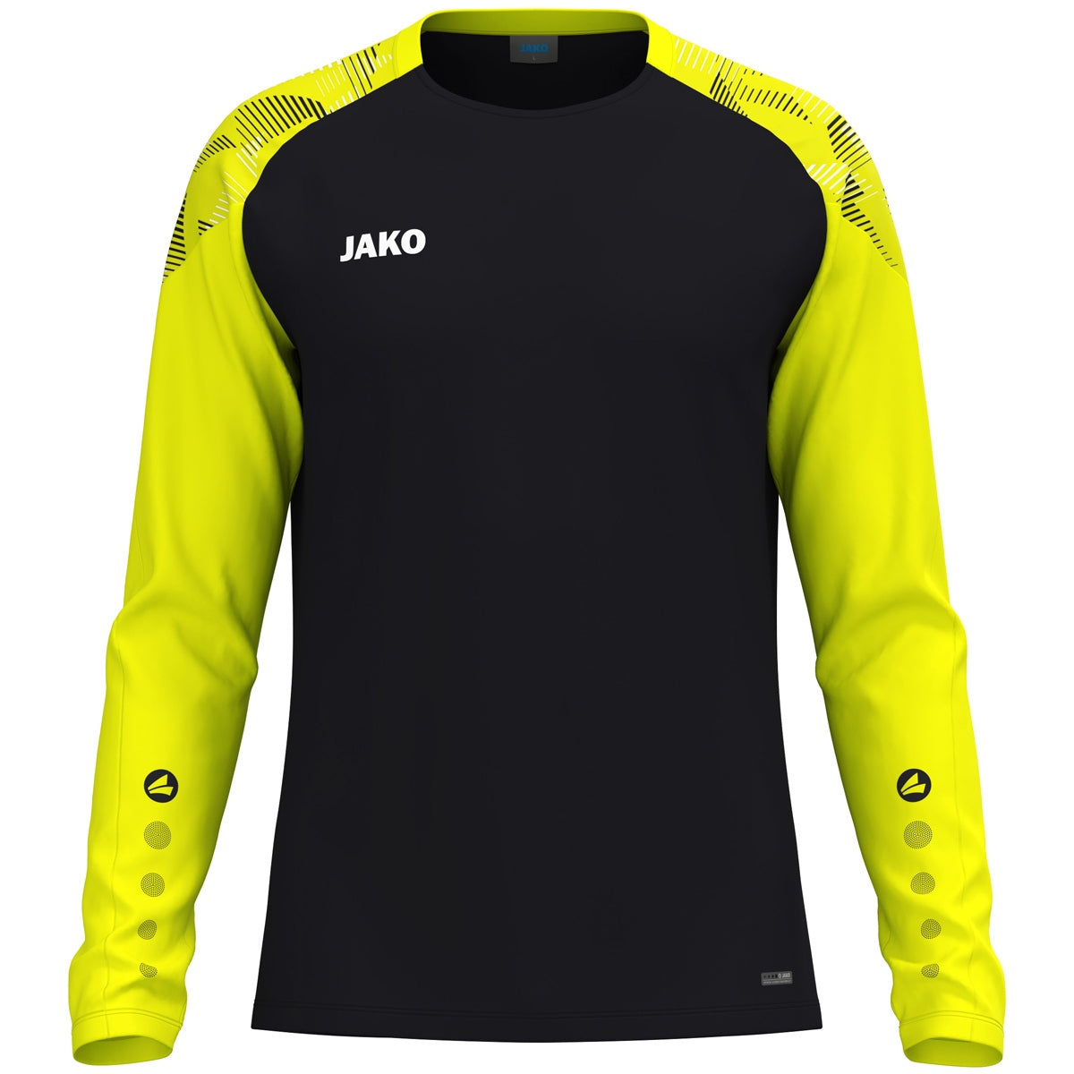 JAKO Longsleeve Sonic (schwarz/neongelb)