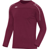 JAKO Sweat Classico Unisex Rot