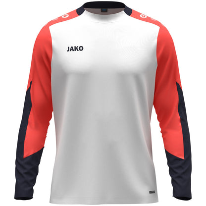 JAKO Longsleeve Dynamic (weiß/coral/marine)