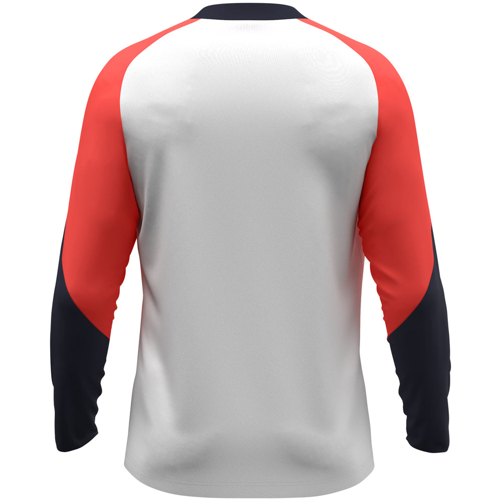 JAKO Longsleeve Dynamic (weiß/coral/marine)