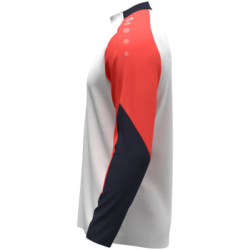 JAKO Longsleeve Dynamic (weiß/coral/marine)
