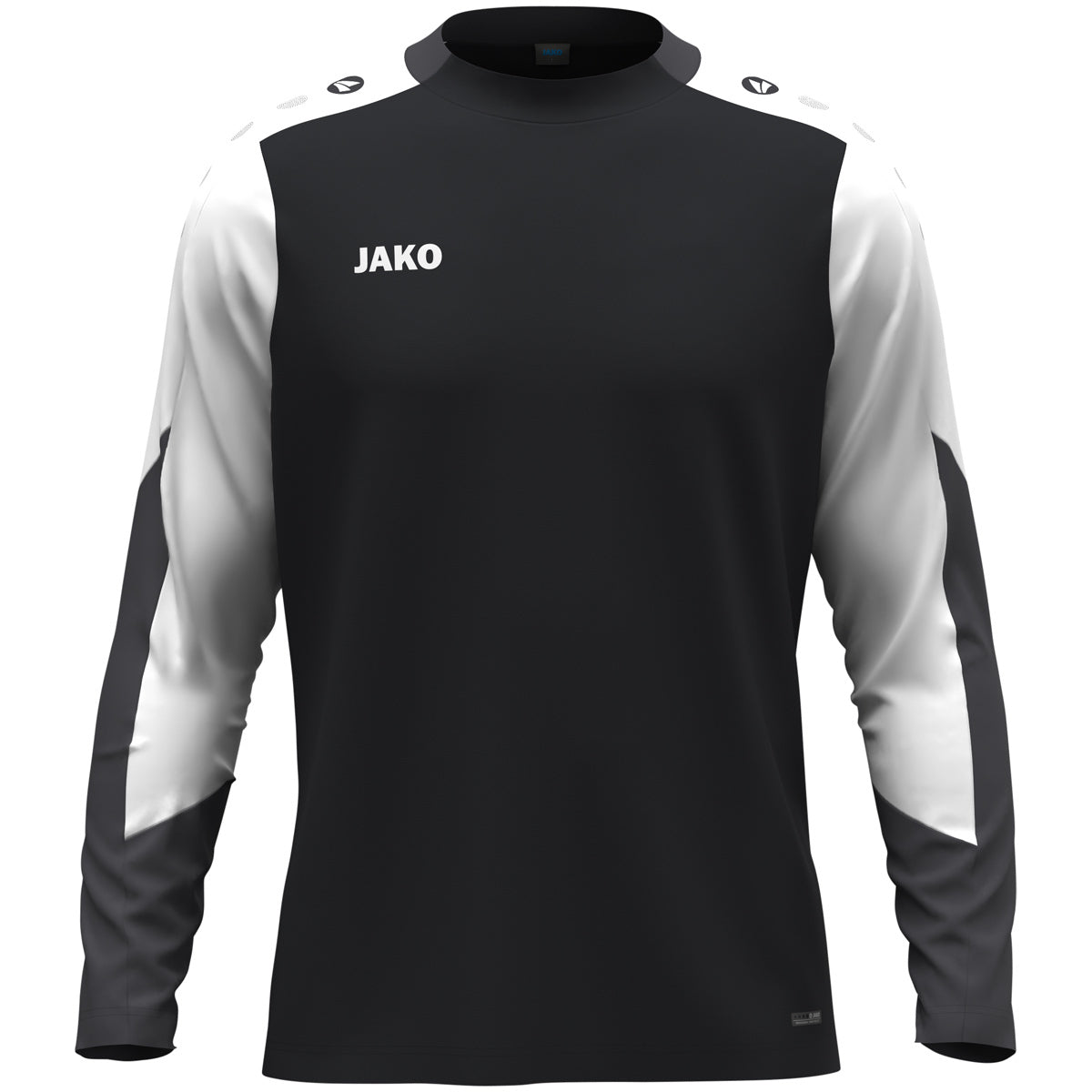 JAKO Longsleeve Dynamic (schwarz/weiß/anthrazit)