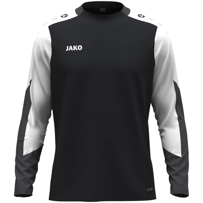 JAKO Longsleeve Dynamic (schwarz/weiß/anthrazit)