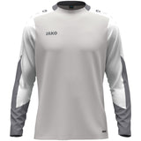 JAKO Longsleeve Dynamic (hellgrau/weiß/grau)