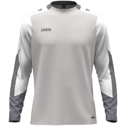 JAKO Longsleeve Dynamic (hellgrau/weiß/grau)