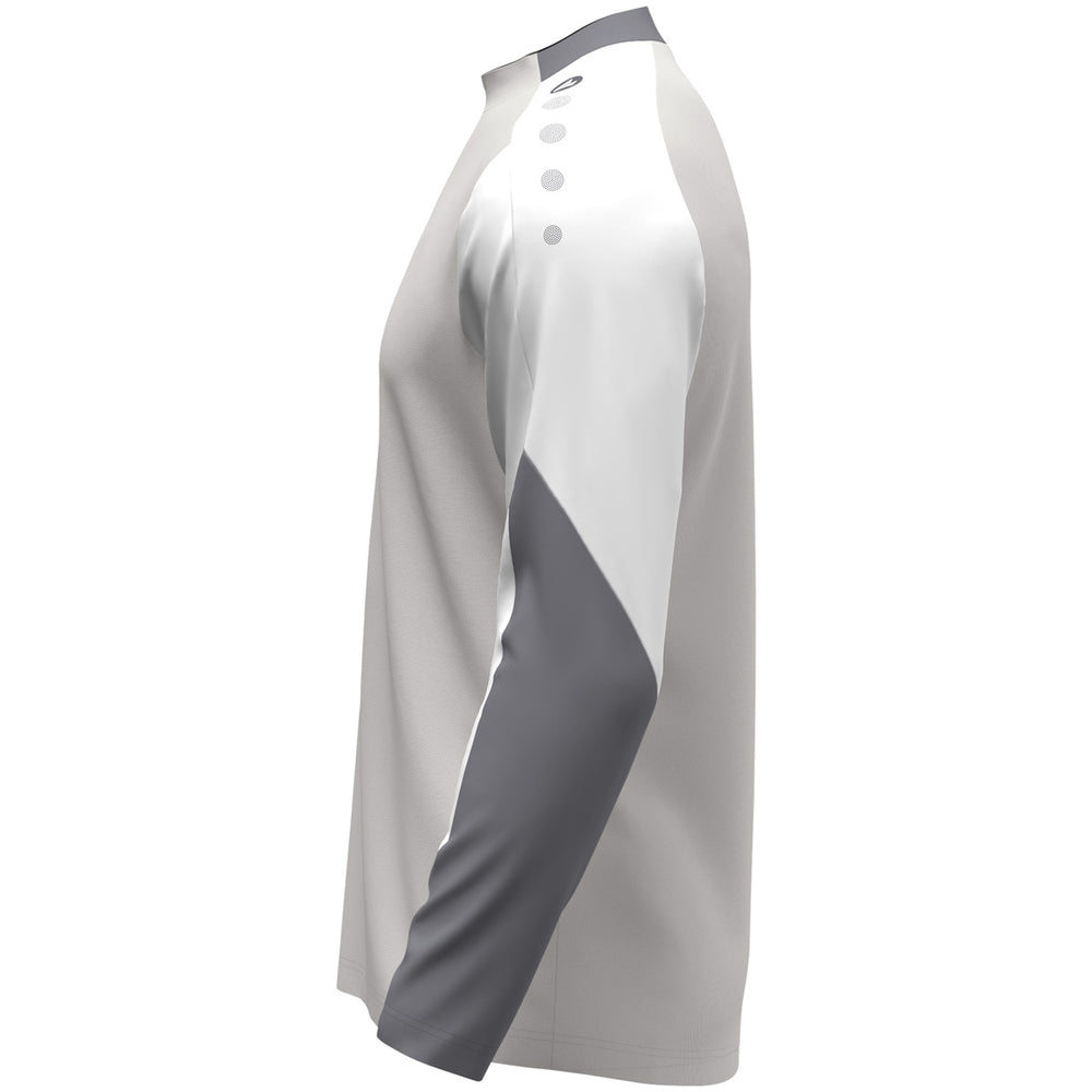 JAKO Longsleeve Dynamic (hellgrau/weiß/grau)