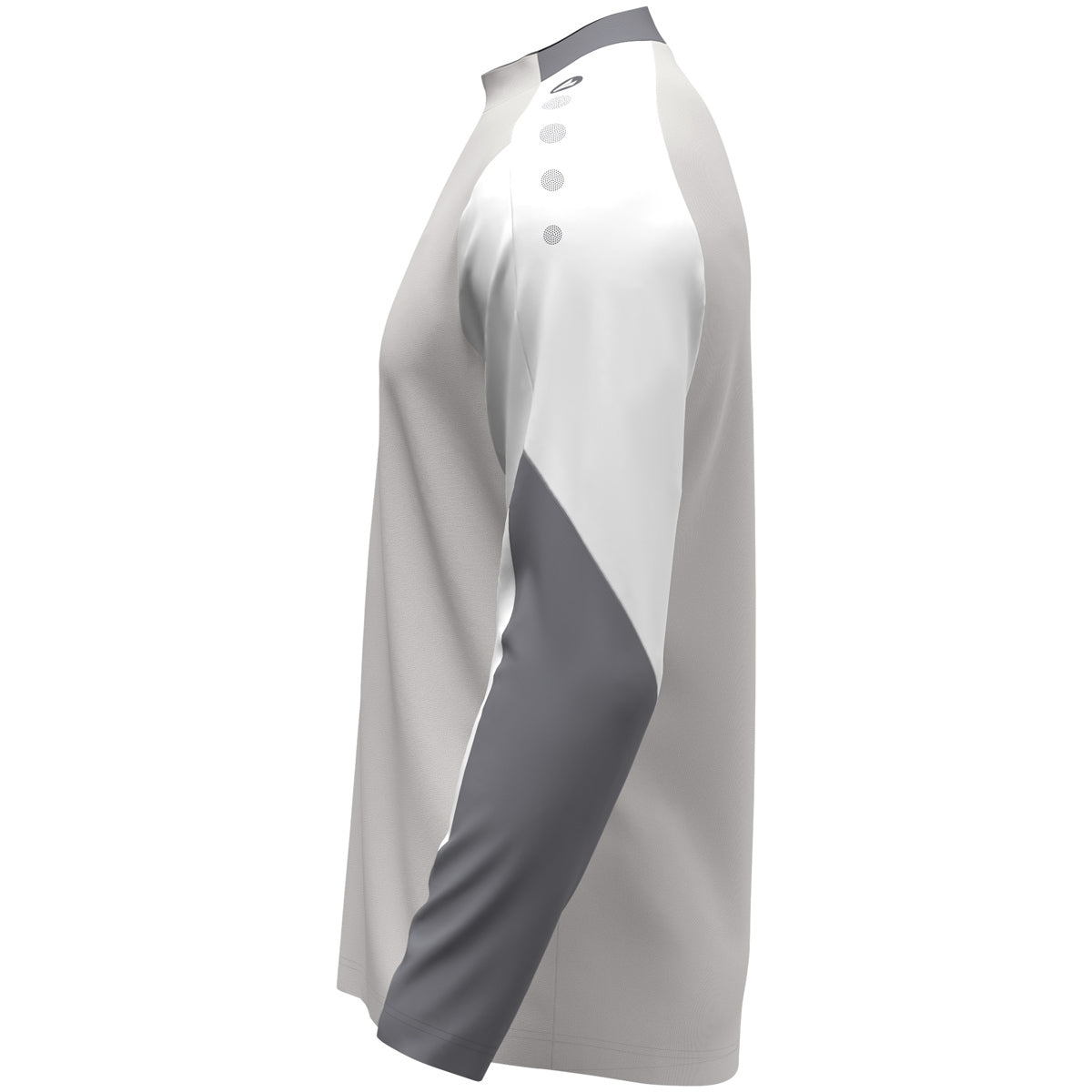 JAKO Longsleeve Dynamic (hellgrau/weiß/grau)
