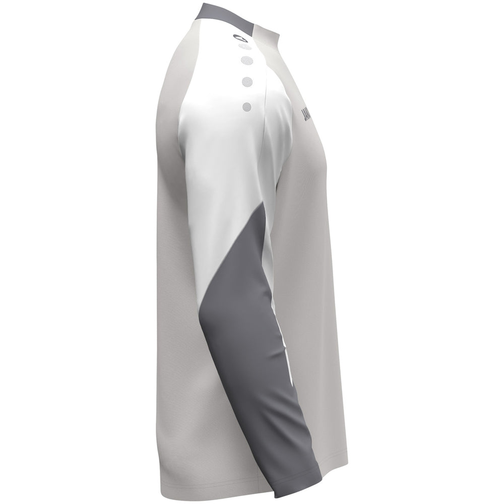 JAKO Longsleeve Dynamic (hellgrau/weiß/grau)