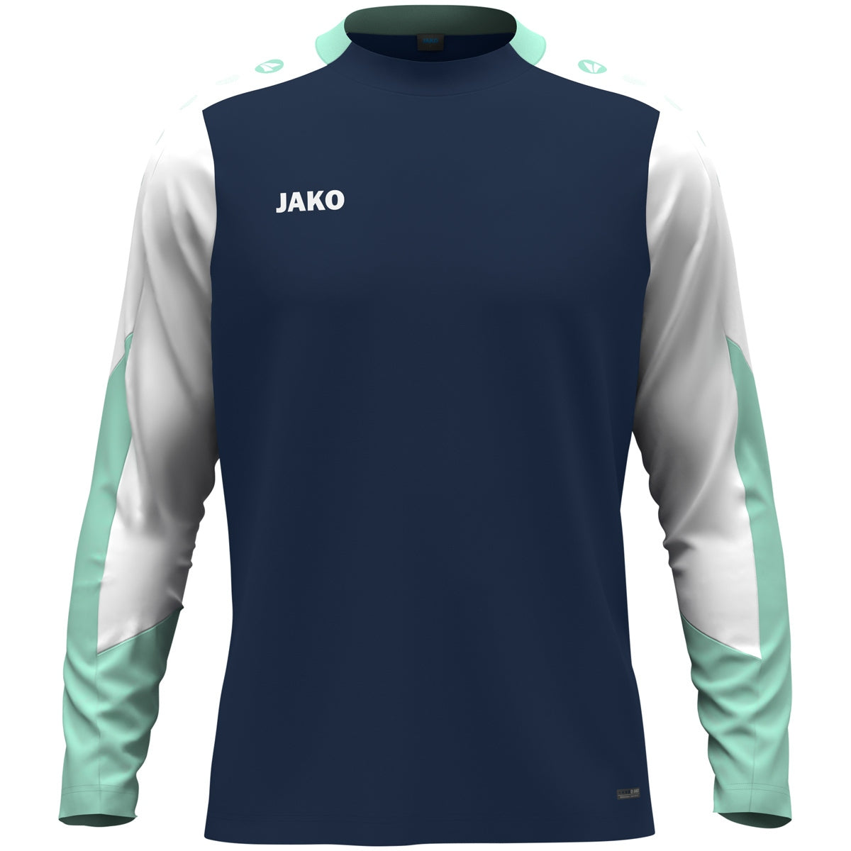 JAKO Longsleeve Dynamic (marine/weiß/minze)
