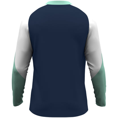 JAKO Longsleeve Dynamic (marine/weiß/minze)