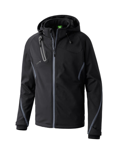 ERIMA Softshelljacke Function Unisex Schwarz