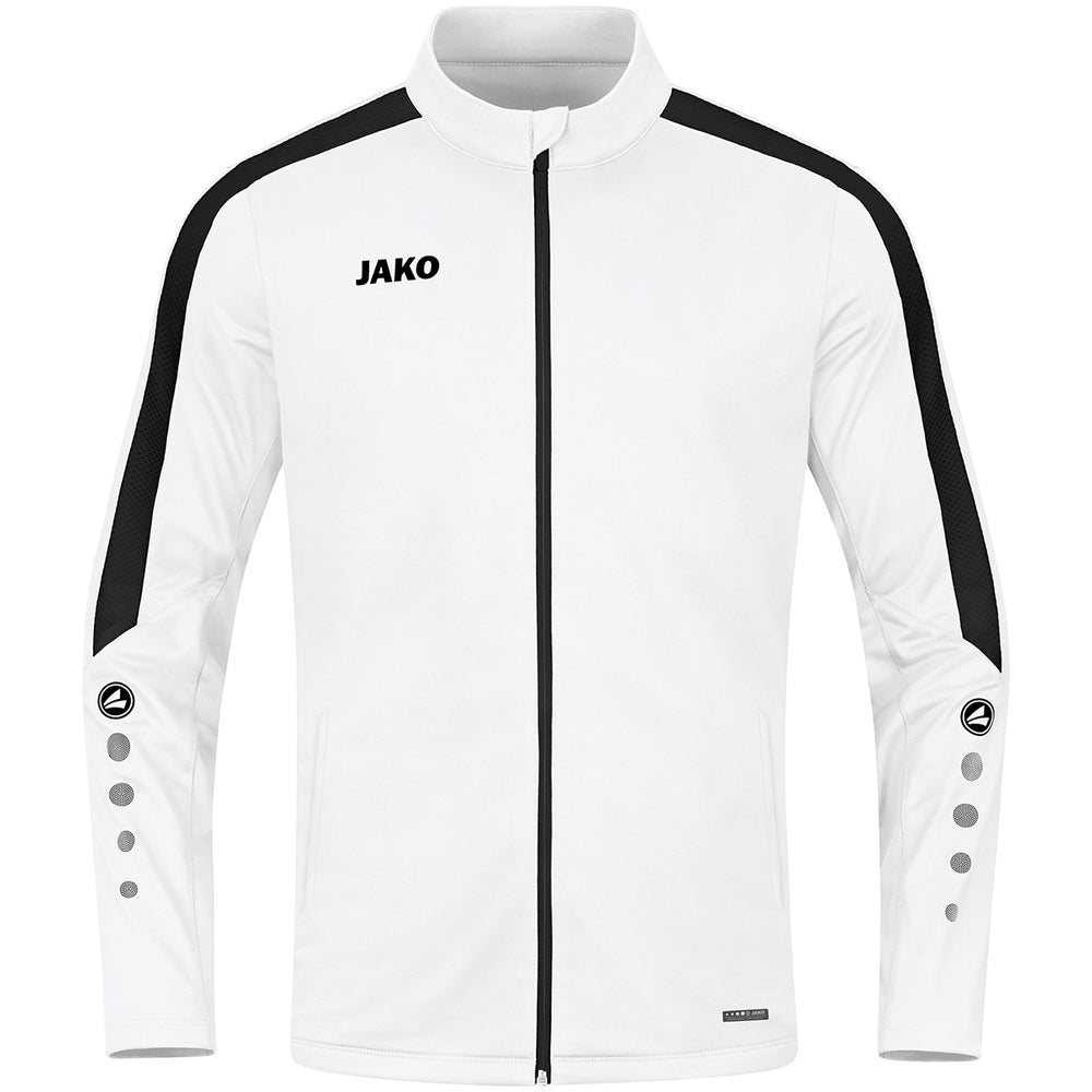 JAKO Polyesterjacke Power Kinder Weiß