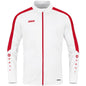 JAKO Polyesterjacke Power Unisex Weiß