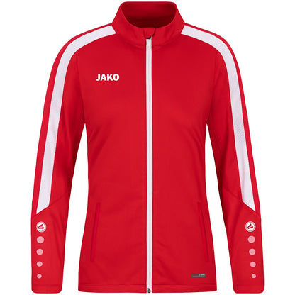 JAKO Polyesterjacke Power Damen (rot)