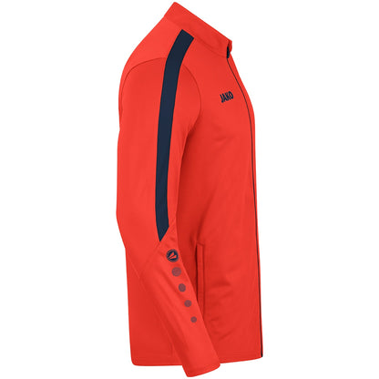 JAKO Polyesterjacke Power (flame/marine)