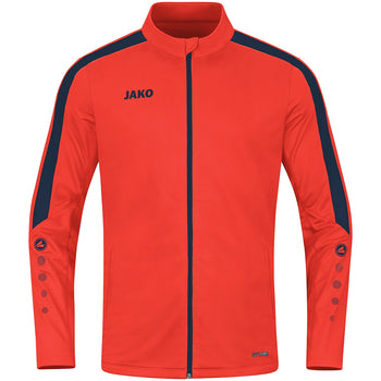 JAKO Polyesterjacke Power (flame/marine)