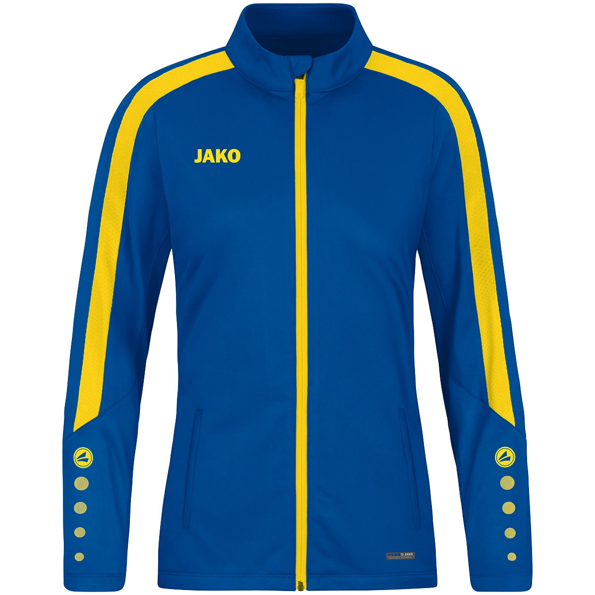 JAKO Polyesterjacke Power Damen (royal/citro)