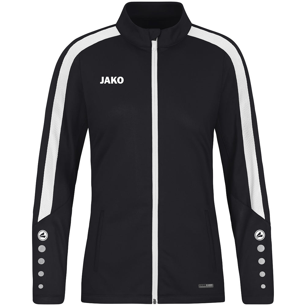 JAKO Polyesterjacke Power Damen (schwarz)