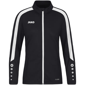 JAKO Polyesterjacke Power Damen (schwarz)