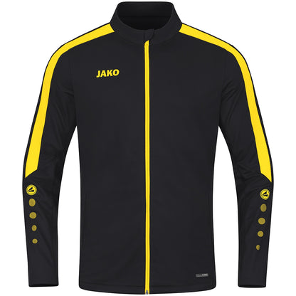 JAKO Polyesterjacke Power (schwarz/citro)