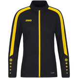 JAKO Polyesterjacke Power Damen (schwarz/citro)