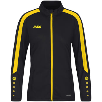 JAKO Polyesterjacke Power Damen (schwarz/citro)
