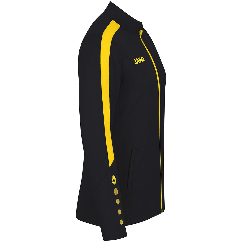 JAKO Polyesterjacke Power Damen (schwarz/citro)