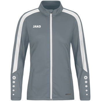 JAKO Polyesterjacke Power Damen (steingrau)