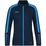 JAKO Polyesterjacke Power Damen (marine/skyblue)