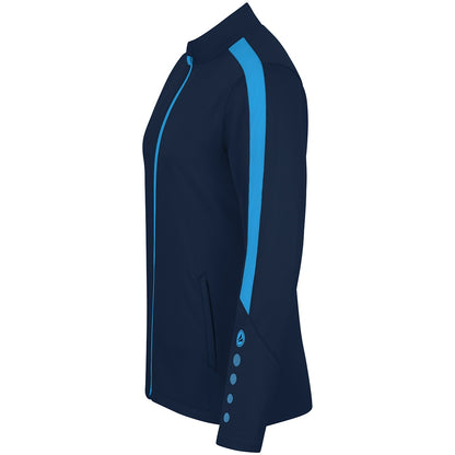 JAKO Polyesterjacke Power Damen (marine/skyblue)