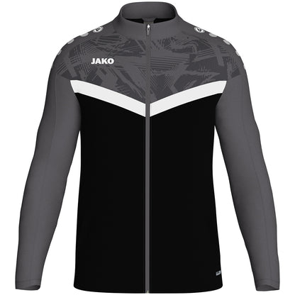 JAKO Polyesterjacke Iconic (schwarz/anthrazit)