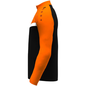 JAKO Polyesterjacke Iconic (schwarz/neonorange)